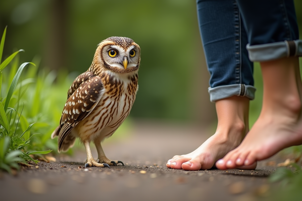 oiseau blessé