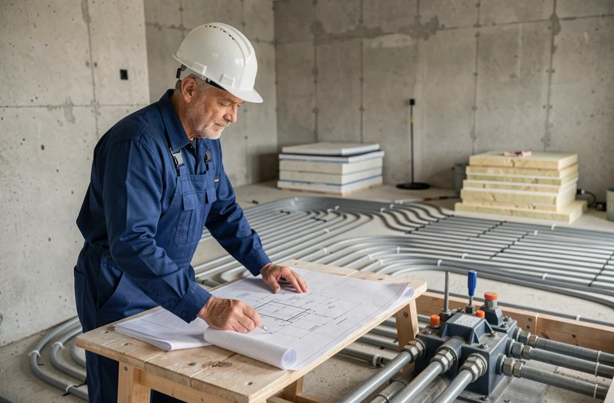 Ingénieur thermique Sarl Aqui Therm installant des solutions thermiques sur mesure